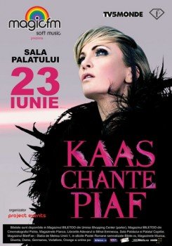 Patricia Kaas vine in Bucuresti!