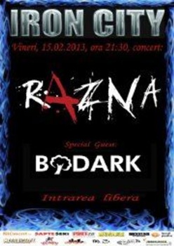 Concert Razna si Bodark in Iron City din Bucuresti