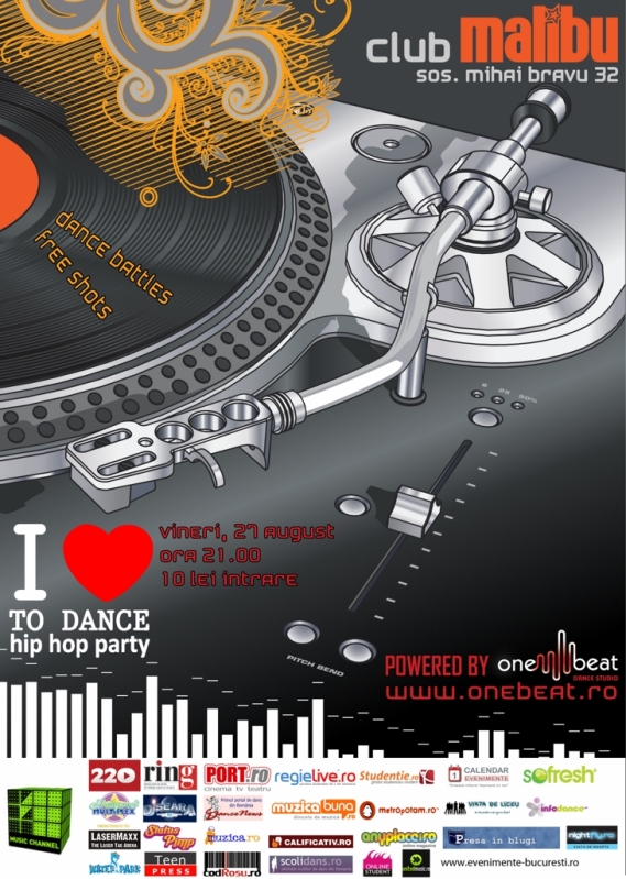 I love to dance Hip Hop Party